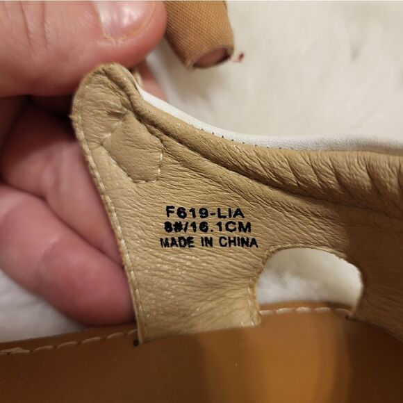 Kiderence white toddler sandals - Picture 7 of 8